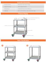 Hospital Instrument Trolley JDEYQ264B - 2