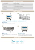 LORI Hospital Manual Bed JDC-SO171A2(B2) - 2