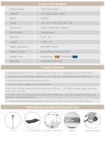 LORI Hospital Manual Bed JDC-SO171A2(B2) - 5