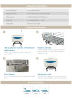 LORI Hospital Manual Bed JDC-SO171A3(B3)-2