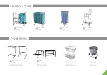 STAINLESS STEEL LAUNDRY TROLLEY - 4