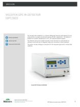 Viscotek GPC RI- High-stability concentration detector, for GPC/SEC chromatography and molecular weight determination - 1