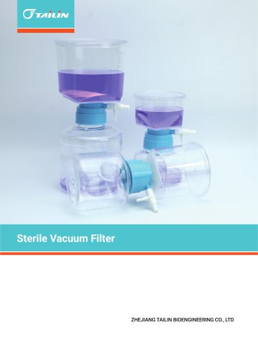 Sterile Vacuum Filter