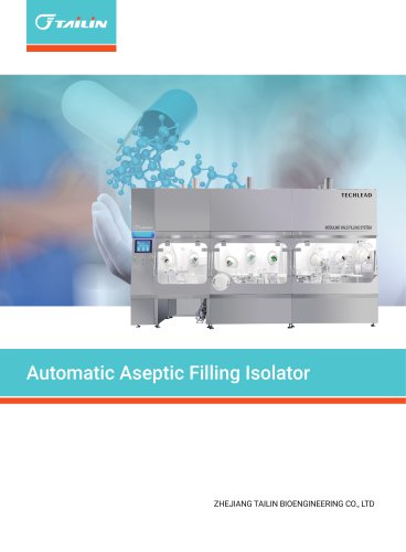 Tailin Aseptic Filling Isolator AFL Series