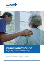 STALHAM BATHE TROLLEYS Height adjustable shower trolleys-1