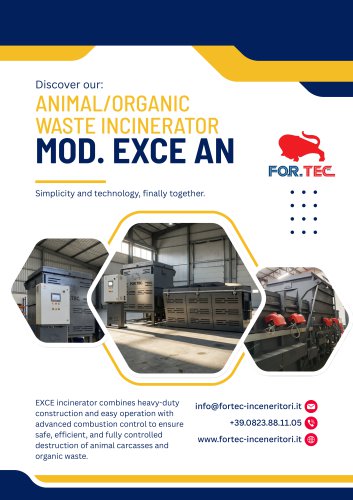 Animal Incinerators EXCE AN