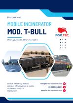 MOBILE INCINERATOR MOD.T-BULL-1