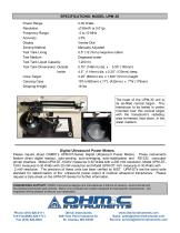 Ultrasound Power Meter - Analog - 150 mW Resolution-2