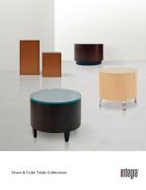 Drum & Cube Table Collections - 1