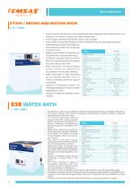 EMSAS 2025 ET150 Drying and Heating Oven & ESB10 Water Bath Brochure-2