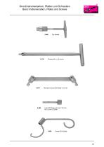 Basic Instrumentation, Plates and Screws - 5