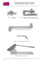 Basic Instrumentation, Plates and Screws - 8