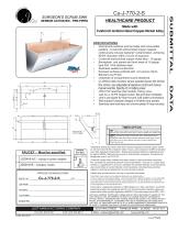Cu-J-770-2-S SURGEON'S SCRUB SINK-1