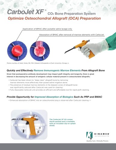 CarboJet XF CO2 Bone Preparation System