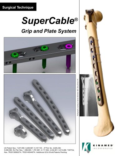 SuperCable ® Grip and Plate System