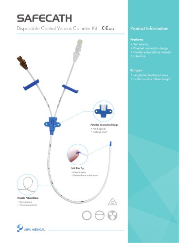 Central venous catheter Safecath®