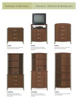 Sonoma Dressers, Hutches & Bookcases - 3