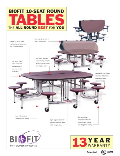 10-Seat Oval? Table