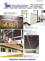 Acoustic Construction Panels (Moduline) - 1