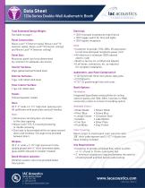 Data Sheet 120a Series Double-Wall Audiometric Booth-2