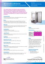 IAC Acoustics 250 Series Single Occupancy Audiometric Screening Booth - 1