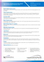 Specification and Dimensional Data Sheet 120a Series Double Walled Audiometric Booth - 2