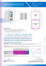 Specification and Dimensional Data Sheet 160act Series Audiometric Booth with Control Room - 1
