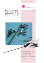 Scissors, dissecting and grasping forceps - 1