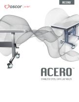 ACERO STAINLESS STEEL CATH LAB TABLES - 1