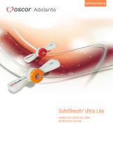 SafeSheath® Ultra Lite HEMOSTATIC VALVE PEEL AWAY INTRODUCER SYSTEM - 1