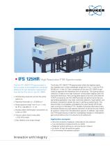 IFS 125HR  High Resolution FTIR Spectrometer - 1