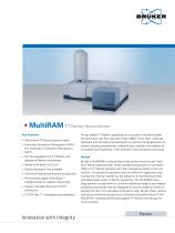 MultiRAM FT-Raman Spectrometer - 1