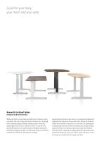 Renew Sit-to-Stand Tables brochure - 2