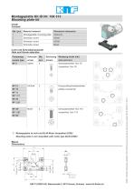 Montageplatte Kit ID Nr: 164 313 - 1