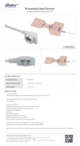 Medke Disposable SpO2 Sensor P1307 Compatible with Criticare-1