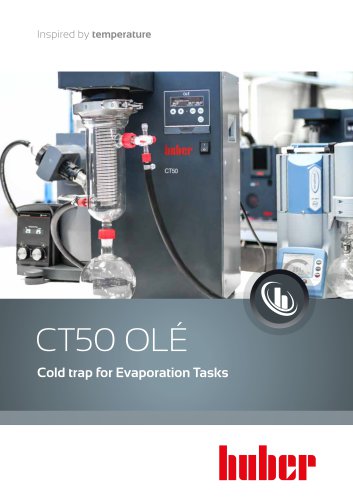 CT50 OLÉ - Cold trap for Evaporation Tasks