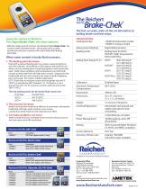 The Reichert Digital Brake-Chek® Brochure - 2