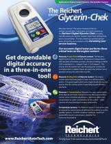 The Reichert Digital Glycerin-Chek® Brochure - 1