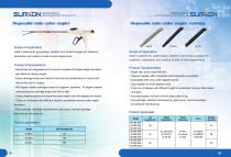 Surkon medical surgical stapler series catalog - 4