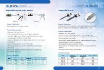 Surkon medical surgical stapler series catalog - 7