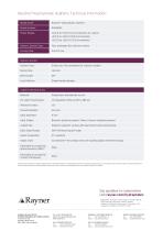RayOne®  Hydrophobic Aspheric Technical Information-2