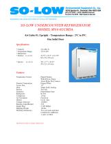 UNDERCOUNTER REFRIGERATOR MODEL MV4-6UCRDA - 1