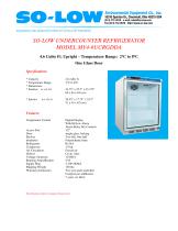 UNDERCOUNTER REFRIGERATOR MODEL MV4-6UCRGDDA-1