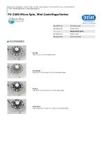 FV-2400 Micro-Spin, Mini-Centrifuge/Vortex - 2