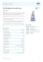 MSH-300, Magnetic Stirrer with hot plate