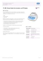 TS-100, Thermo-Shaker for microtubes, tubes and PCR plates