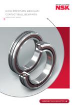 HIGH-PRECISION ANGULARCONTACT BALL BEARINGS ROBUSTSHOT SERIES - 1