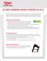 UC Hardmount Washer-Extractors, 20-80 lb M30 Control-2