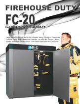 FC-20 Fireman's Turnout Gear (PPE) Drying Cabinet - 1