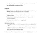 Fidex: Physical Specifications-3